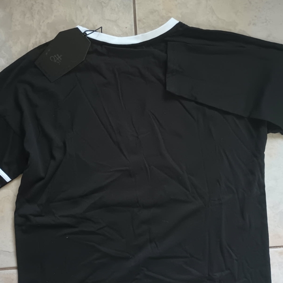 Killstar Black and White Night Rider Long Sleeve Tee - Picture 2 of 9